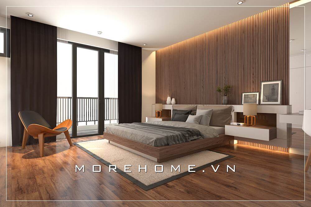 Giường ngủ gỗ bệt